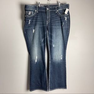 Silver Jeans suki surplus bootcut plus size